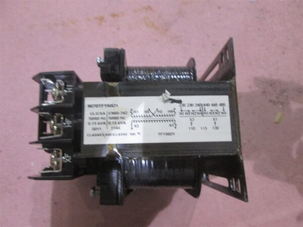 Transformer 9070TF150D1 with Square D Quick Connect Terminal