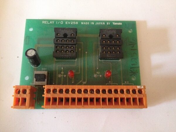 Yamato Relay I/O EV258 PCB Circuit Board Industrial