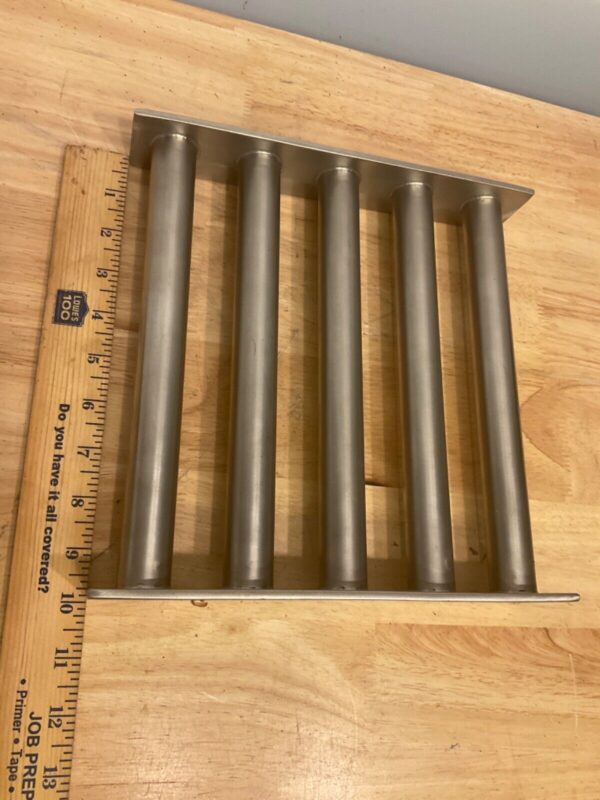  Rare Earth Square Grate Magnet 316 Stainless Steel Welded Construction 10x10