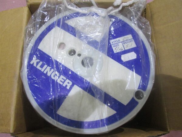 Klinger Style 50 5/16" 5LB Packing Old Stock 1990