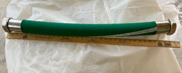 34”x2” SAINT GOBAIN TLCT/SFTL FLOUROPOLYMER Green FG HOSE DIXON 13HG200 Fittings