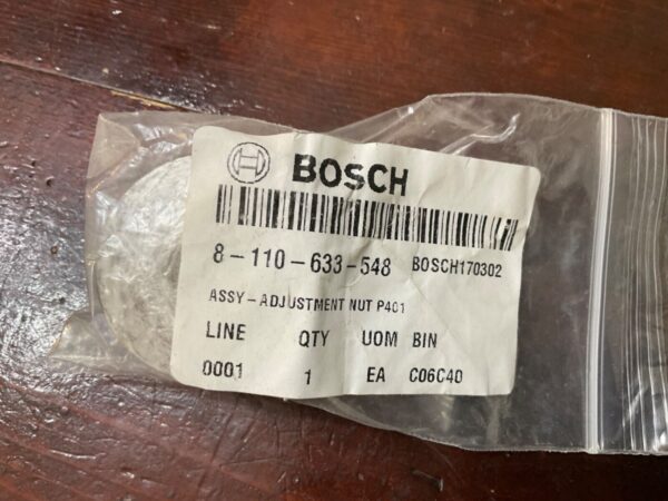 Bosch Syntegon 8-110-633-548 Adjustment Nut P401 Bosch170302