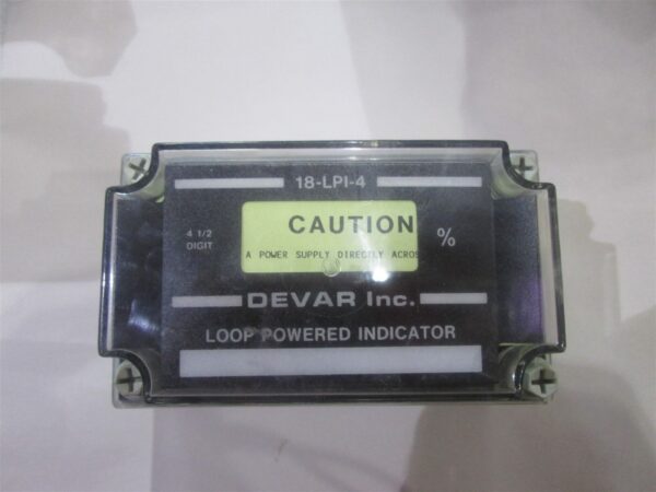 Devar Inc. Loop Powered Indicator 18-LPI-4 Digital Display