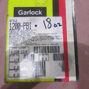 Garlock Mechanical Compression Packing 1200PBI 1/4" 1 LB Partial Roll