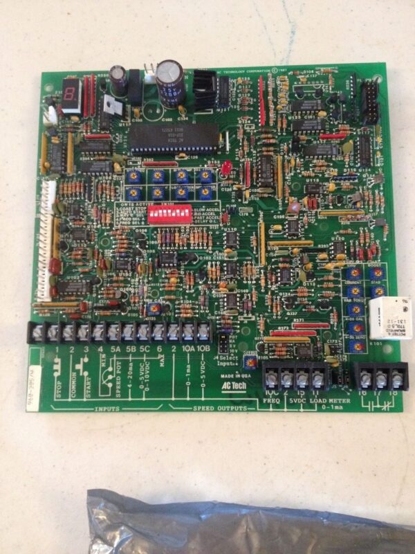 AC Tech 605-020F CPU Board Replacement Industrial