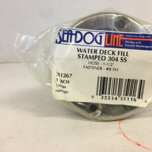 351267 Sea-Dog Line 304 Stainless Steel Water Deck Fill 1-1/2" Hose 132-3336