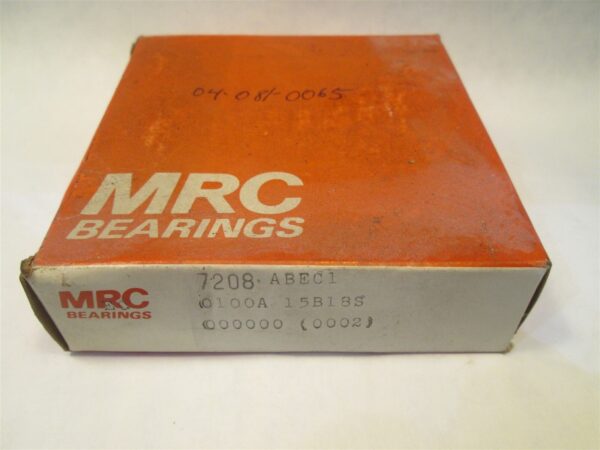 MRC Ball Bearing 7208 Thrust USA