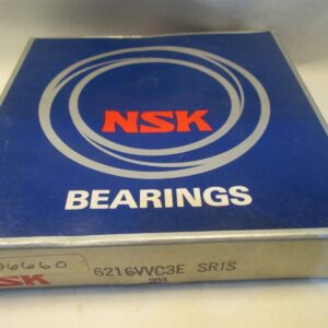 NSK Single Row Deep Groove Ball Bearing 6216VVC3E