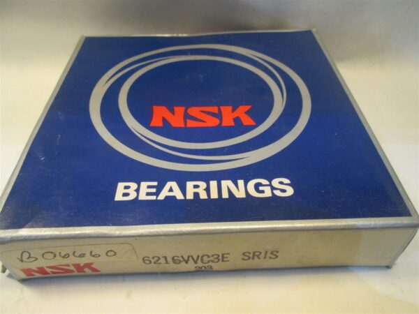 NSK Single Row Deep Groove Ball Bearing 6216VVC3E