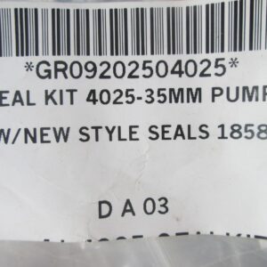 Seal Kit for 4025-35MM Jetting Pump Rebuild Repair O-Ring Anti Ex Ring Packing