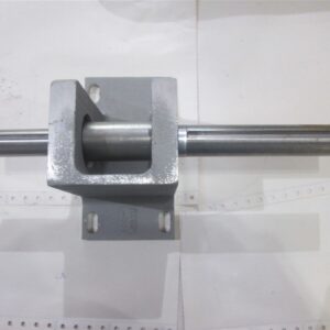 Pelletizer 208- Shaft, Bearings, and Cast Bracket 1"x7/8"x12"