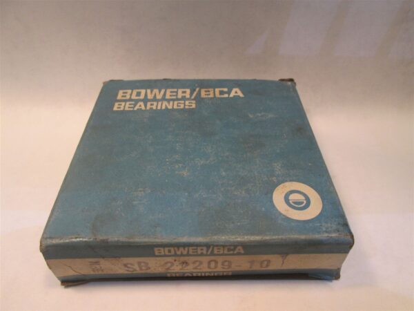 Bower Spherical Roller Bearing SB 22209-10 stamped 455R22 455LB22-0 Link Belk