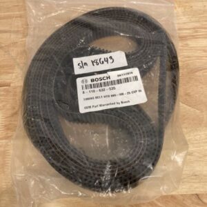 Bosch Syntegon 8-110-632-535 Timing Belt HTD 665-5M-25MM CXP III (9 Belts)