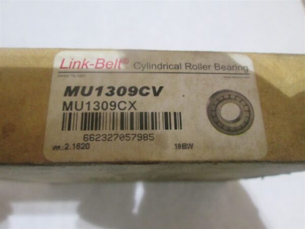  Link-Belt MU1309CV MU1309CX Cylindrical Roller Bearing