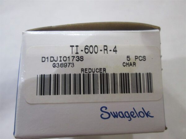  Swagelok Titanium TI-600-R-4 Box of 5 Reducer