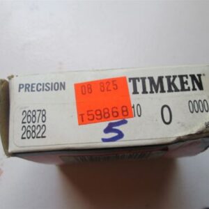 Timken 26878 26822 000 Precision Class Tapered Roller Bearing Matched Set