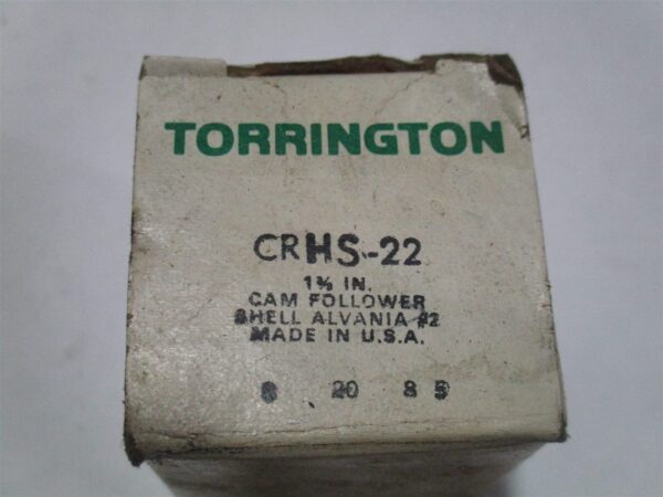  Torrington Fafnir Cam Follower 1-3/8" CRHS-22