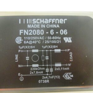  Schaffner FN2080-6-06 Kongsberg Simrad Replacement Part From TWC