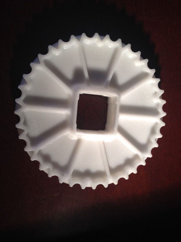  Intralox 6.4 P.D. 20T 20 Teeth Sprocket Part Square Bore Industrial