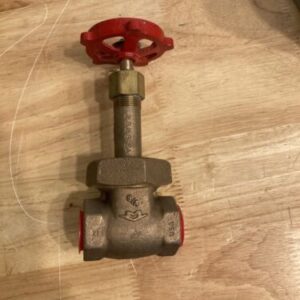  MILWAUKEE 1156M 3/4" NPT 200 SWP 400 WOG BRONZE GATE VALVE