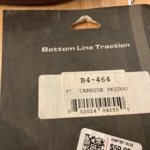 Bottom Line 4" Carbides fits Ski-Doo Expedition Freestyle Legend Tundra Skandic