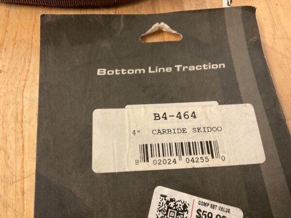 Bottom Line 4" Carbides fits Ski-Doo Expedition Freestyle Legend Tundra Skandic