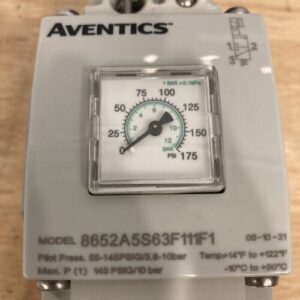 Aventics 8652A5S63F111F1 3/2 Slow Start Quick Exhaust Valve