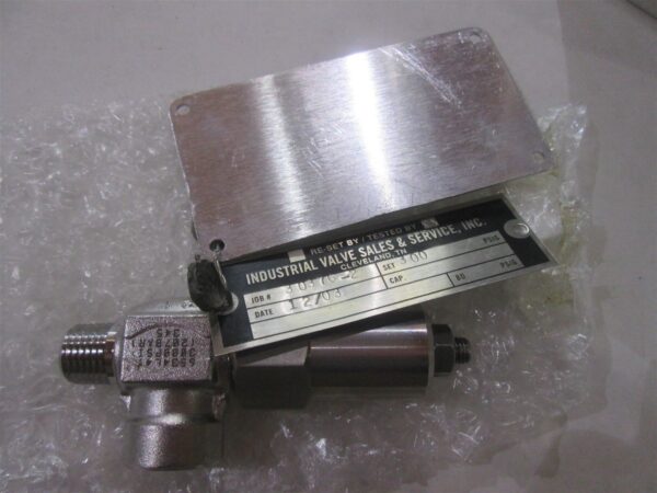  Hoke Adjustable Relief Valve 75-350 PSIG Stainless Part # 6534L4Y