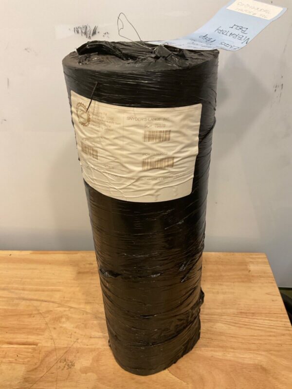 17’8”x 18” FMB-5EQ Regional Supply Inc Conveyor Belt Food Grade White 2 Ply