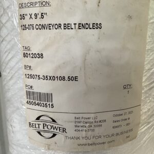 125075 Belt Power Conveyor Belt