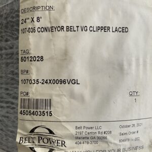 Belt Power Rough Top Incline Conveyor Belt