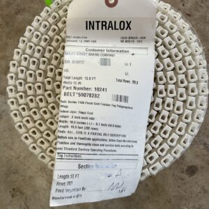 10241 Intralox Series 1100 Flush Grid Friction Top
